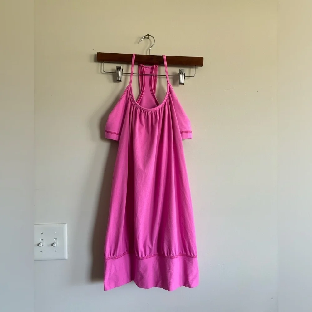 Lululemon pink halter sleeveless top size M‎
